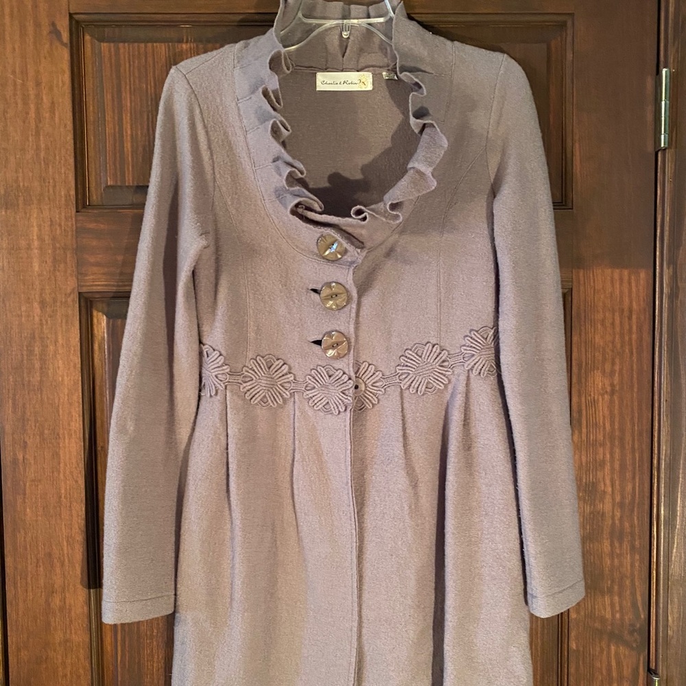 Charlie & Robin Button Down Fleece Jacket